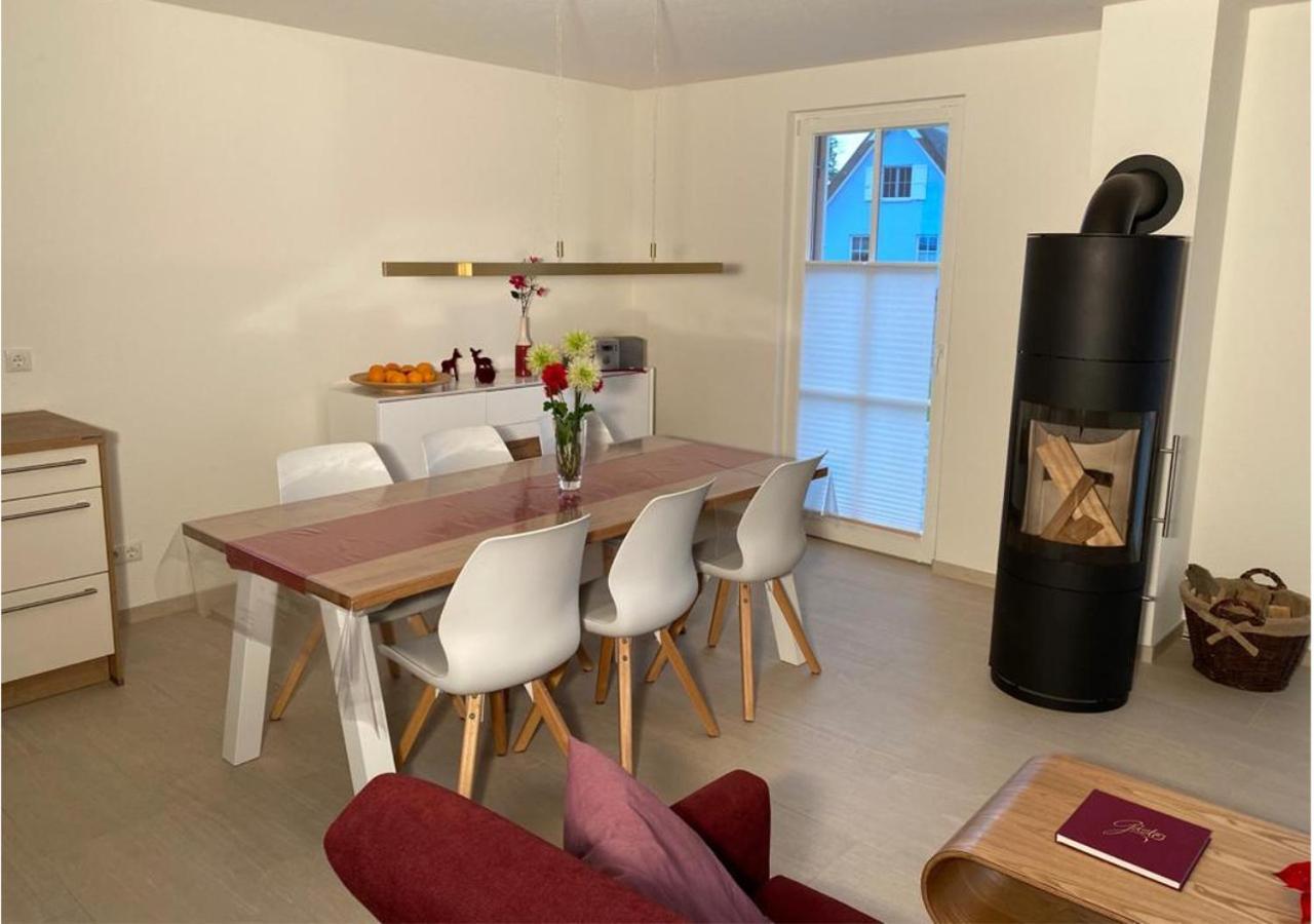 Modernes Reetdach-Ostseeferienhaus Bella Mare, Insel Usedom Mit Sauna, Kamin & Sonnenterrasse Zirchow エクステリア 写真